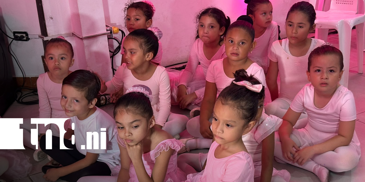 Foto: 50 niñas reciben vestuario para ballet clásico en Managua/TN8