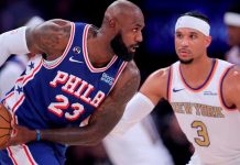 Foto: LeBron James debuta con triunfo de Sixers sobre Knicks/Cortesía