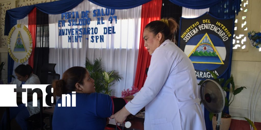 Foto: Sistema Penitenciario de Granada realiza feria de salud/TN8