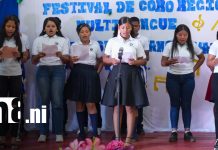 Estudiantes de la Costa Caribe celebran el 39 aniversario de la Autonomía Regional Foto: Estudiantes de la Costa Caribe celebran el 39 aniversario de la Autonomía Regional/TN8