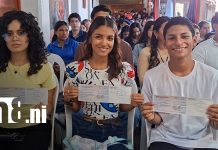 Más de 300 universitarios de Granada reciben becas de estudios del Gobierno de Nicaragua Foto: Más de 300 universitarios de Granada reciben becas de estudios del Gobierno de Nicaragua/TN8