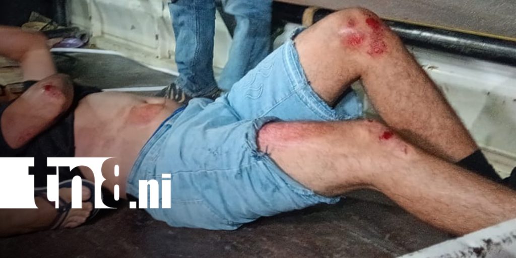 Foto: Peatón muere atropellado por motocicleta en Managua/TN8