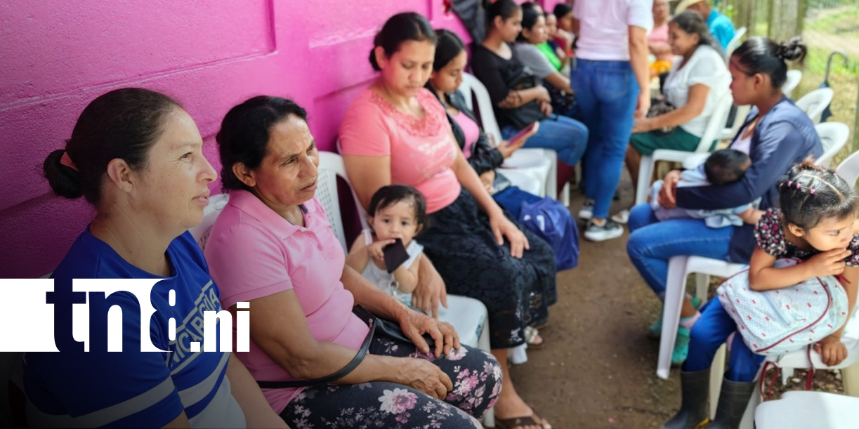 Foto: Familias de Muy Muy estrenan puesto de salud totalmente rehabilitado/TN8