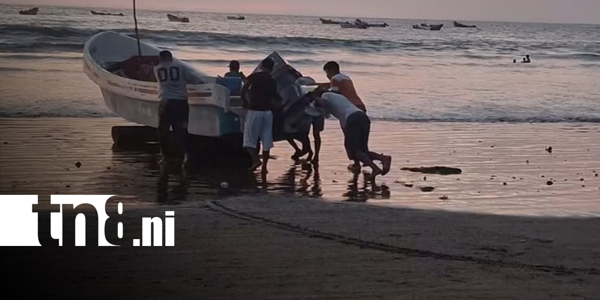 Foto: Localizan con vida a cinco pescadores nicaragüenses en Guatemala/TN8