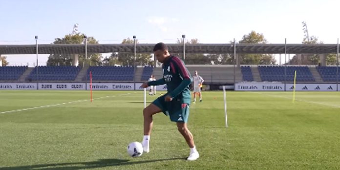 Foto: Kylian Mbappé continúa su recuperación en Valdebebas/Cortesía Foto: Kylian Mbappé continúa su recuperación en Valdebebas/Cortesía