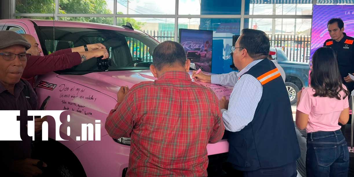 Foto: Chevrolet Nicaragua se suma a la lucha contra el cáncer de mama/TN8