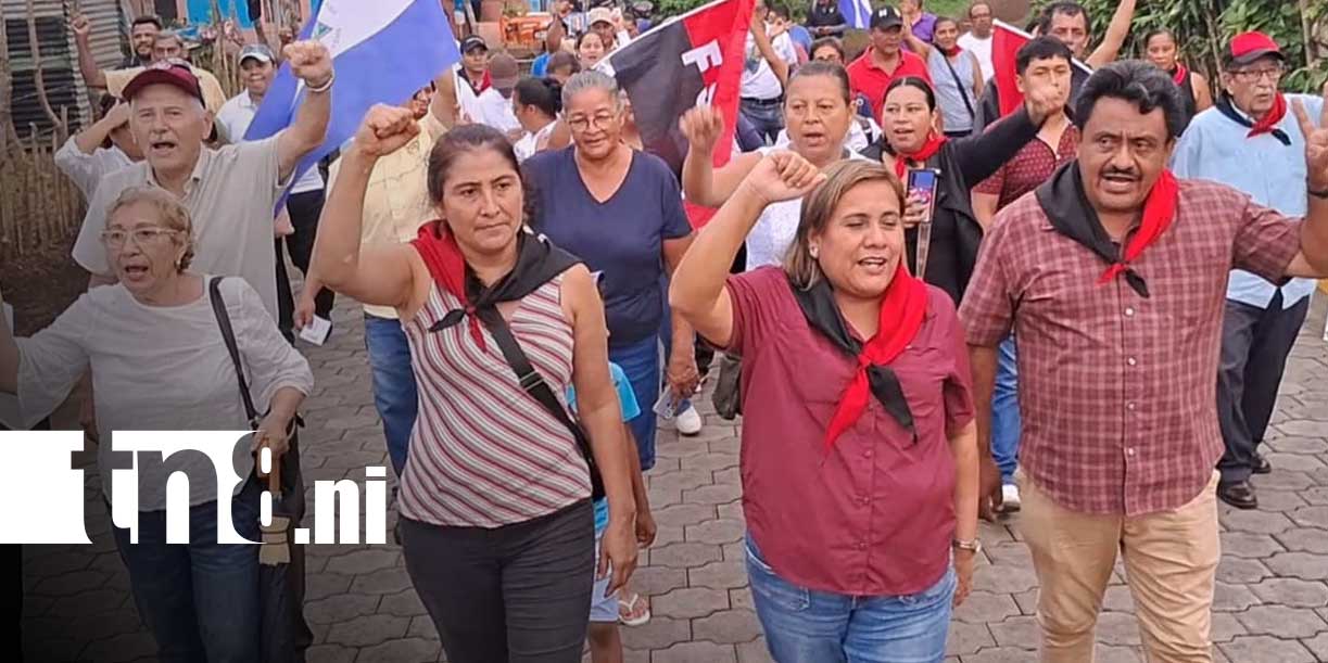 Foto: Proyecto Bismarck Martínez inaugura calles adoquinadas en San Marcos/TN8