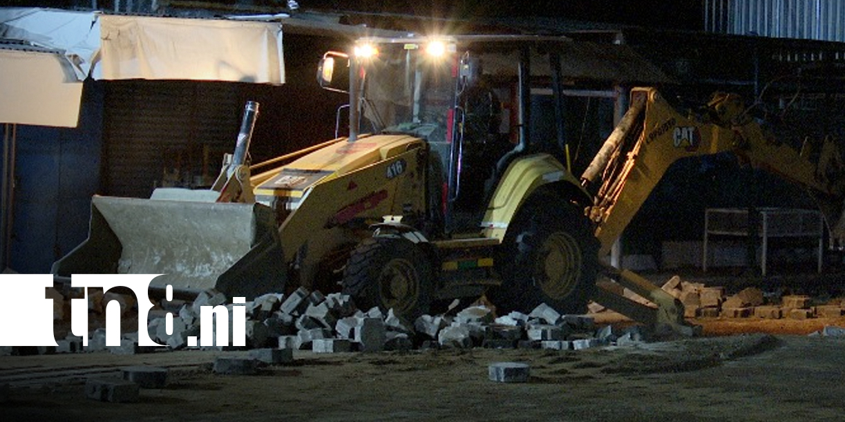 Foto: Inician obras de mejoramiento vial en el Mercado Oriental/TN8