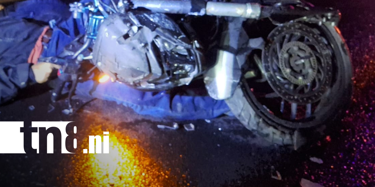 Foto: Motociclista fallece tras chocar con un vehículo en León/TN8