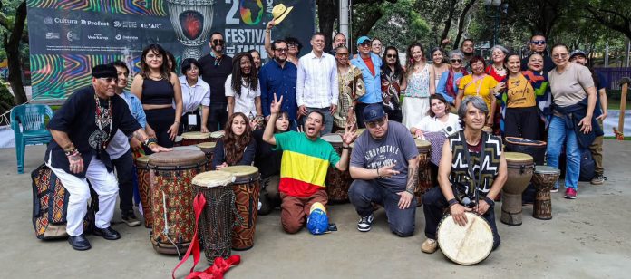 30 Foto: Nicaragua participa en el 20.º Festival del Tambor y las Culturas Africanas en México/Cortesía