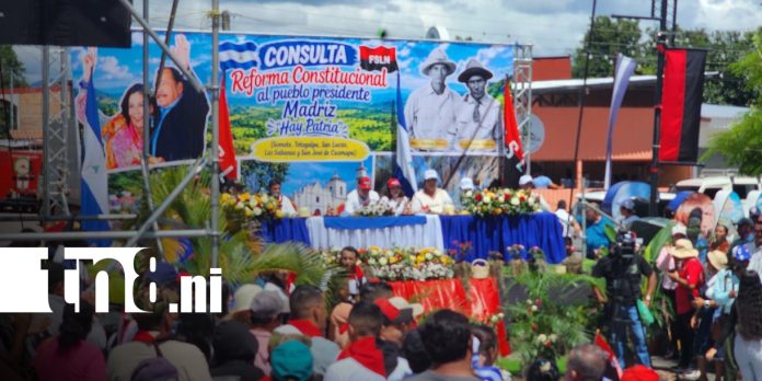 Foto: Madriz respalda reformas constitucionales/TN8
