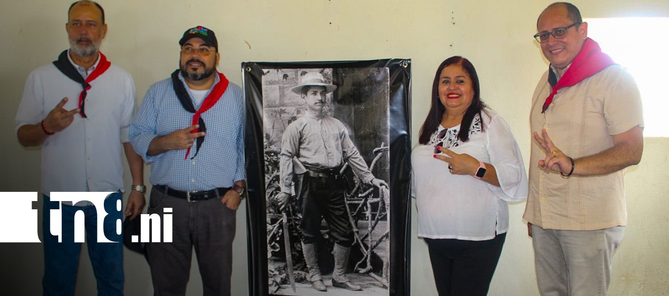 Foto: Homenaje a Benjamín Zeledón en El Coyotepe/TN8