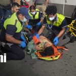 Foto: Dos jóvenes hermanos resultan lesionados en carretera a Masaya/TN8