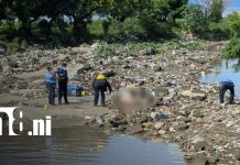 Foto: Hallan cuerpo de hombre en un cauce de La Primavera, Managua/TN8