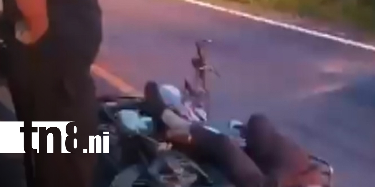 Foto: Accidente entre motocicletas deja un muerto y dos lesionados/TN8