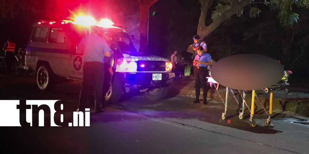 Foto: Jovencito muere tras aparatoso accidente de motocicleta en Managua/TN8