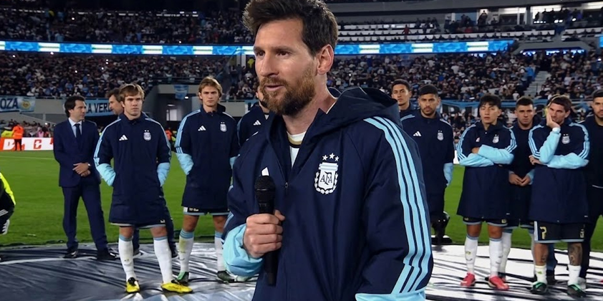 Foto: La emotiva despedida de Messi de la Selección Argentina/Cortesía