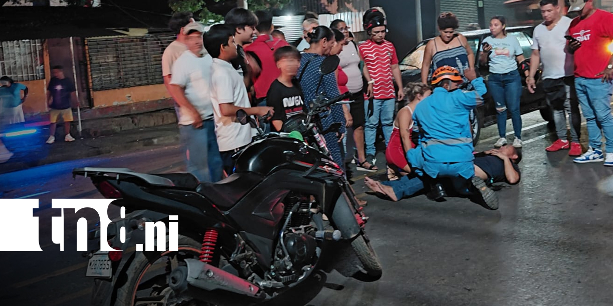 Foto: Peatón sufre fractura en una pierna tras accidente de tránsito/TN8