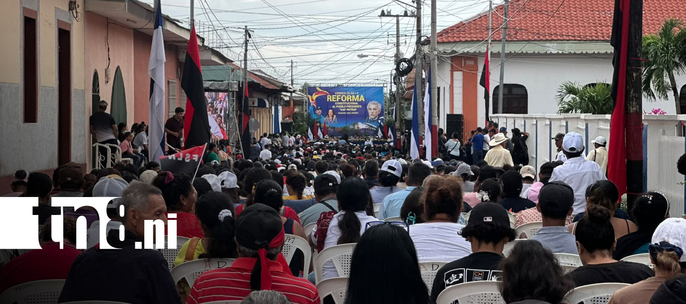 Foto: Asamblea Nacional realiza consulta sobre reforma constitucional en Nandaime/TN8