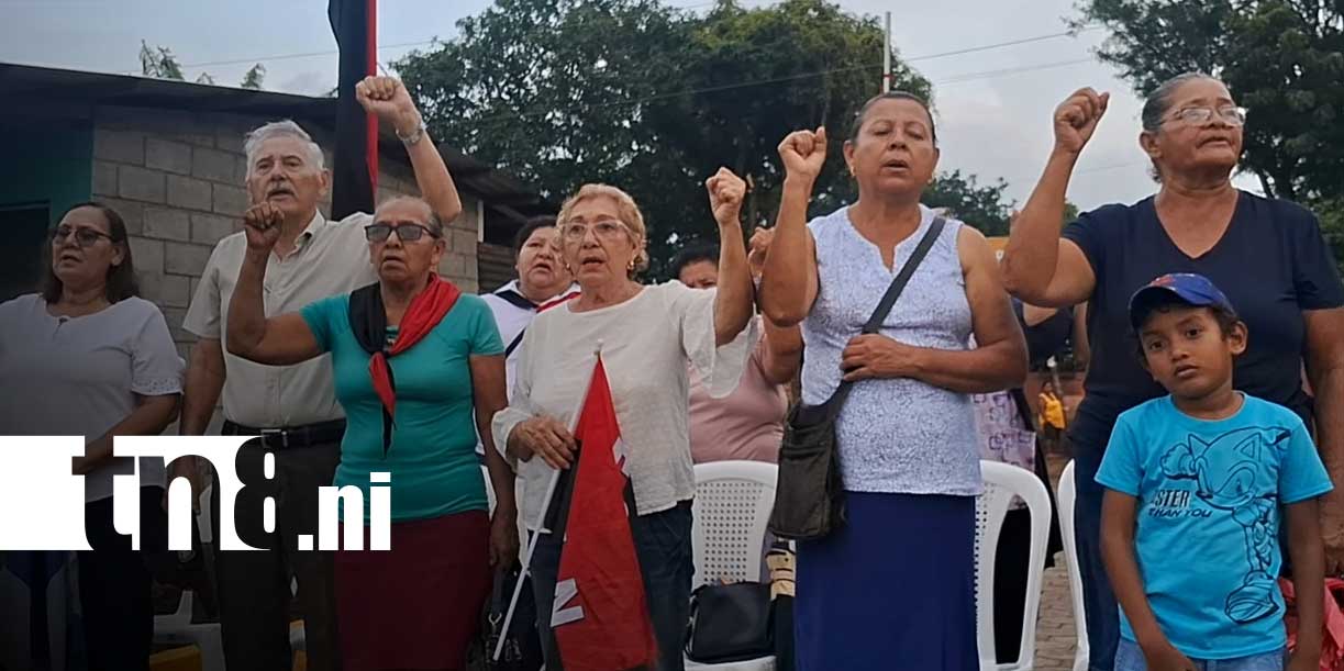 Foto: Proyecto Bismarck Martínez inaugura calles adoquinadas en San Marcos/TN8