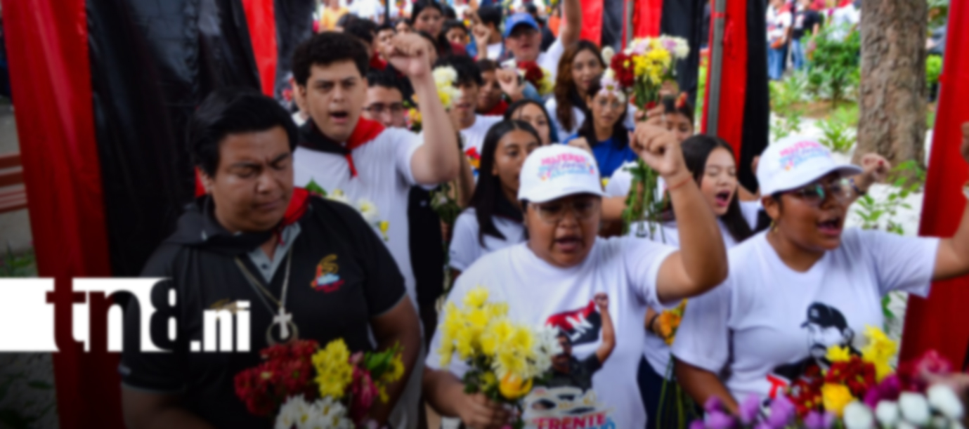 Foto: Masaya y Nindirí conmemoran el 49 aniversario de la Gesta Heroica de Octubre de 1977/TN8