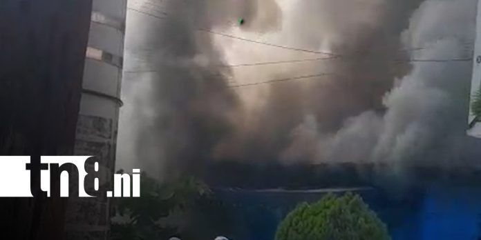 Foto: ¡Incendio arrasa con todo en Matagalpa!/TN8 Foto: ¡Incendio arrasa con todo en Matagalpa!/TN8