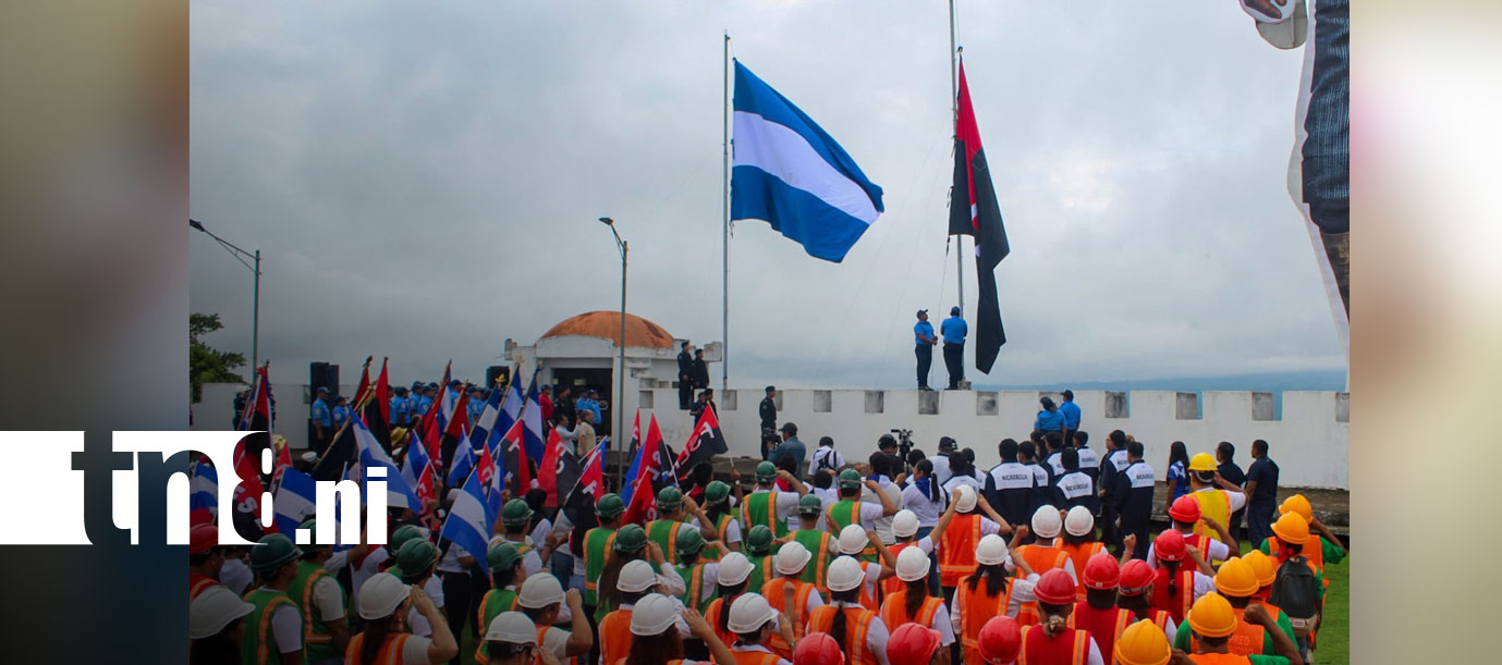 Foto: Homenaje a Benjamín Zeledón en El Coyotepe/TN8