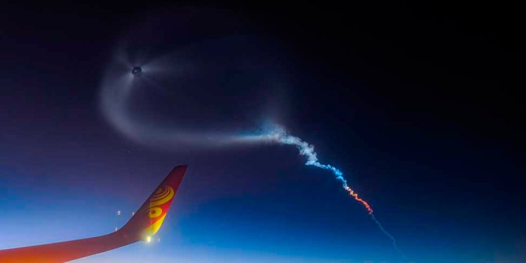 foto: Cohete Gran Marcha-4B lleva seis satélites al espacio en una nueva misión china/cortesía