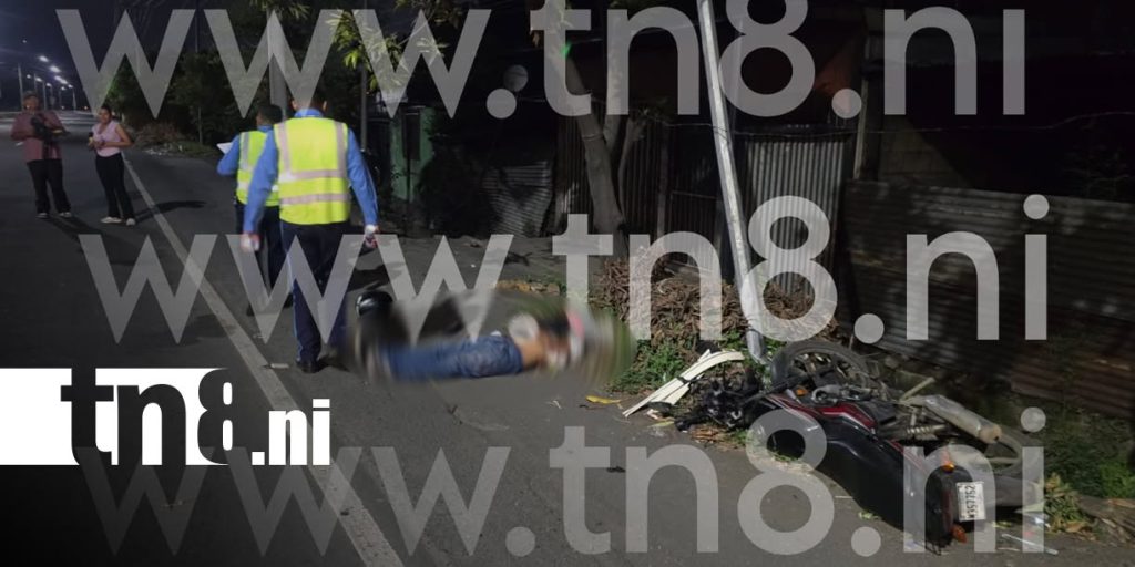 Foto: Joven de 25 años fallece en accidente de motocicleta/TN8
