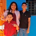 Cinco familias reciben las llaves de su nueva vivienda en Diriamba foto: Cinco familias de Diriamba cumplen el sueño de tener una vivienda propia/tn8