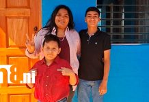 Cinco familias reciben las llaves de su nueva vivienda en Diriamba foto: Cinco familias de Diriamba cumplen el sueño de tener una vivienda propia/tn8