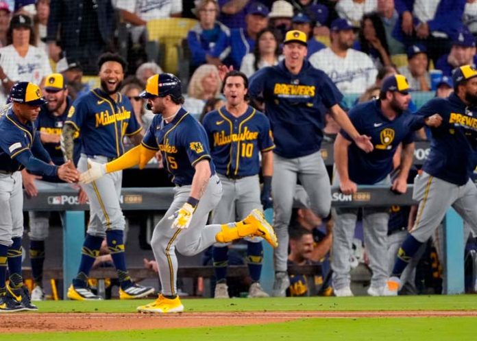 Brewers cerveceros, milwaukee, dodgers,