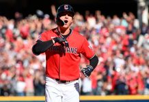 Con Jonrón de Halpin, Guardianes vencen 3-2 a Rays y lideran 2-1 la serie petey, halpin, cleveland, guardines,