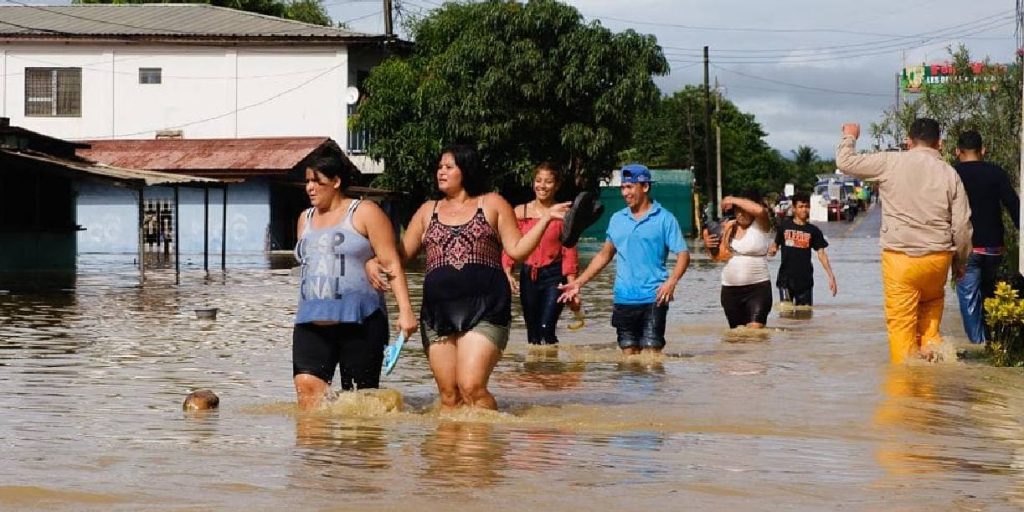 Foto: Lluvias golpean Honduras y dejan viviendas destruidas / Cortesía
