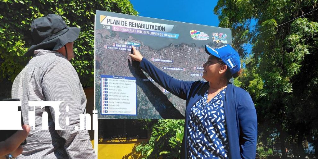 Foto: Avanza la transformación vial de Managua / Cortesía