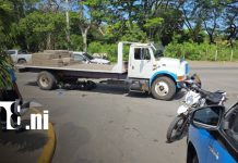 Foto: Accidente en el kilómetro 12 de la carretera vieja a León/TN8
