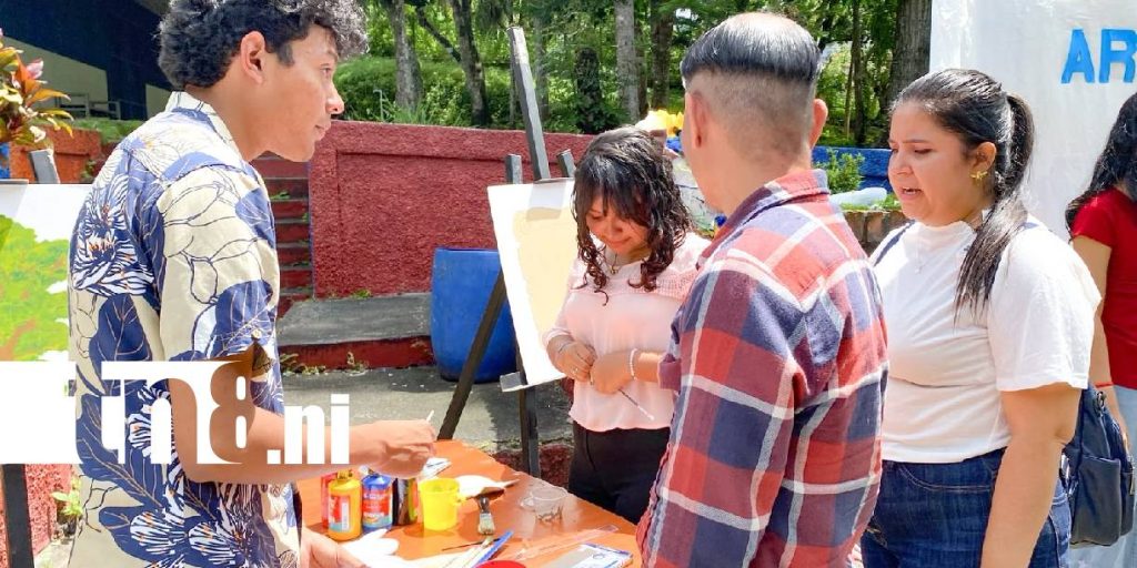 Foto: Jóvenes de Boaco destacan en pintura y cultura / TN8