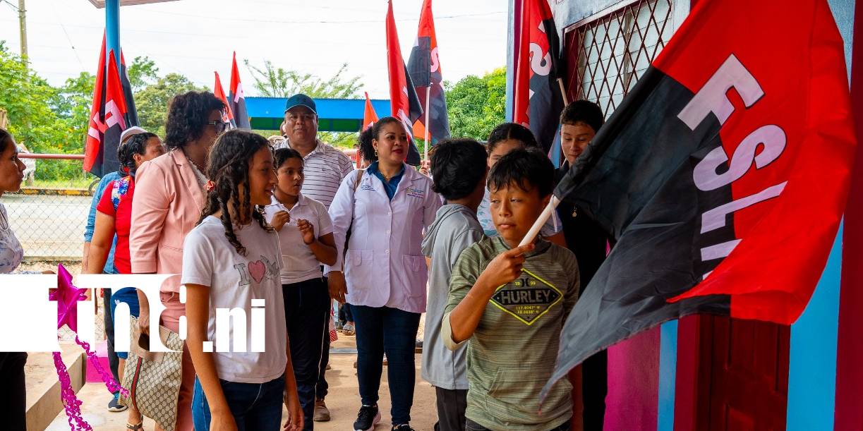 Foto: Nuevo puesto de salud acerca la atención médica a las familias de Nazaret, Tasba Pri / TN8