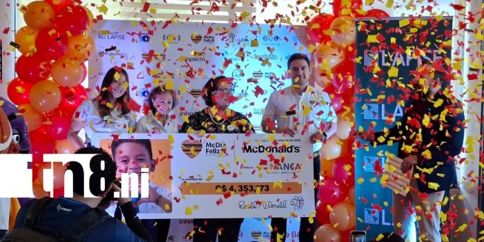 McDía Feliz 2026 convierte más de C$ 4.3 millones en sonrisas para la niñez nicaragüense / TN8 McDía Feliz 2026 convierte más de C$ 4.3 millones en sonrisas para la niñez nicaragüense / TN8
