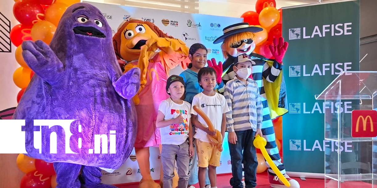 McDía Feliz 2026 convierte más de C$ 4.3 millones en sonrisas para la niñez nicaragüense / TN8