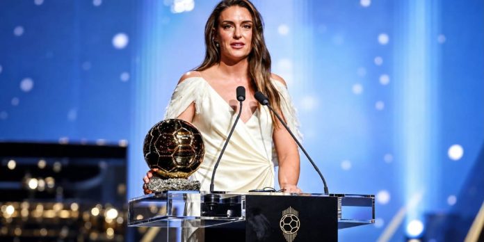 Foto: Alexia Putellas gana su tercer Balón de Oro/Cortesía Foto: Alexia Putellas gana su tercer Balón de Oro/Cortesía