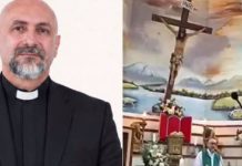 Sacerdote habló de la muerte minutos antes de morir aplastado por una cruz Foto: Sacerdote habló de la muerte y murió minutos después / Cortesía