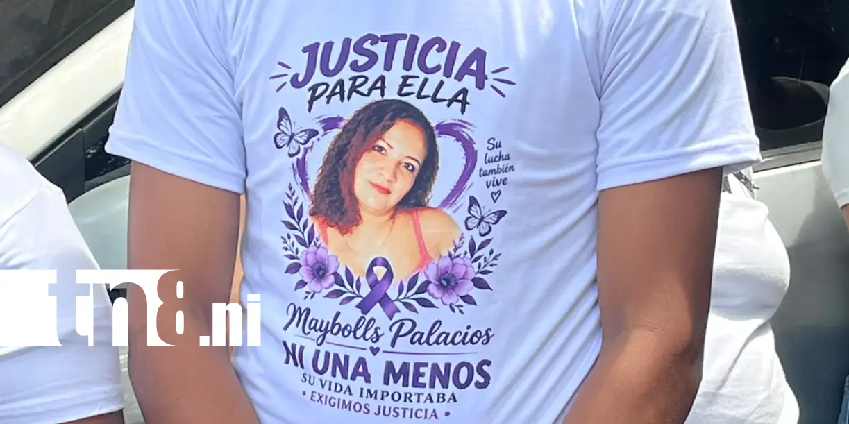 Foto: Familiares de Maybolls alzan la voz y exigen justicia en Managua /TN8