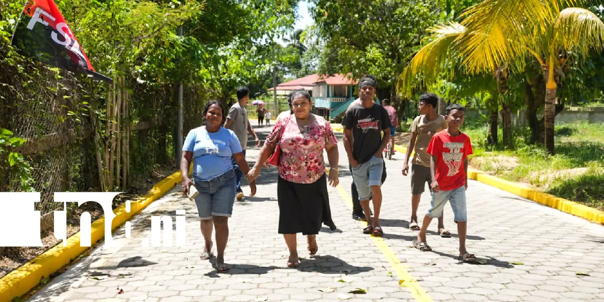 Foto: Reductores de velocidad para mejorar la movilidad en Bilwi /TN8