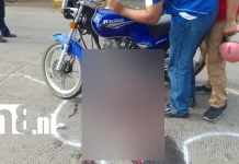 Foto: Motociclista termina con un pie amputado tras accidente en la carretera vieja a León /TN8