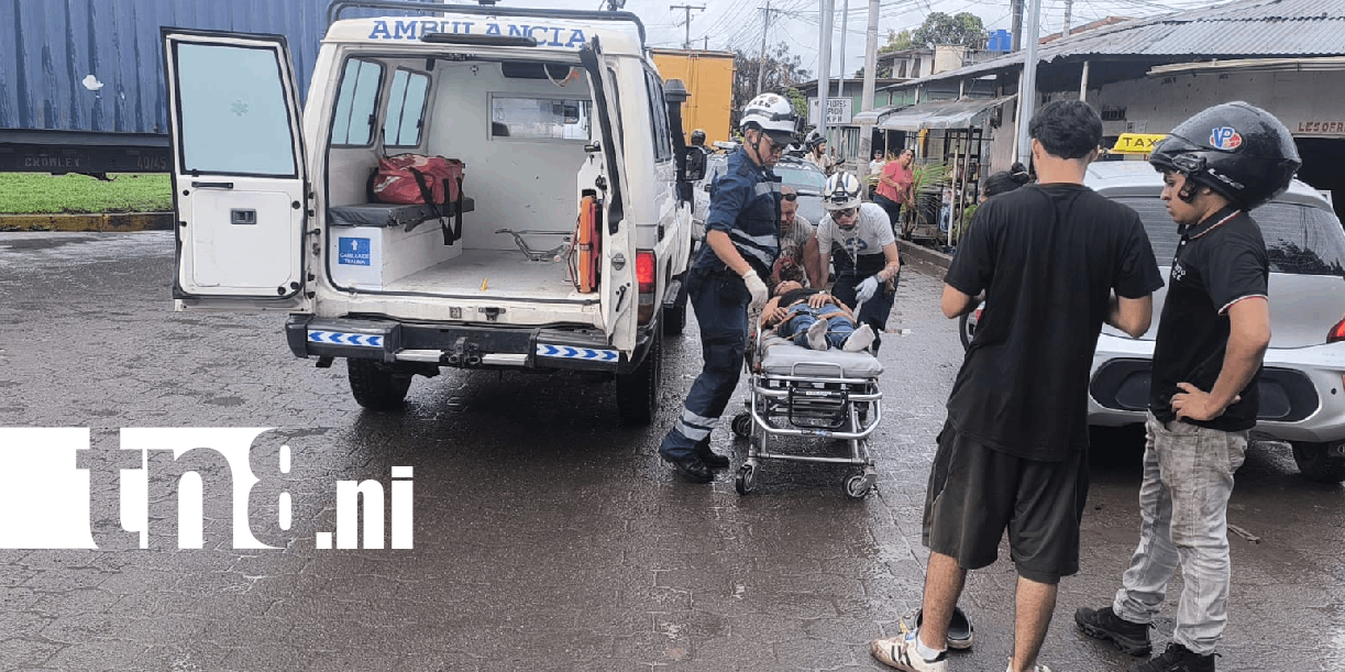 Foto: Impacta contra una camioneta en la Panamericana /TN8