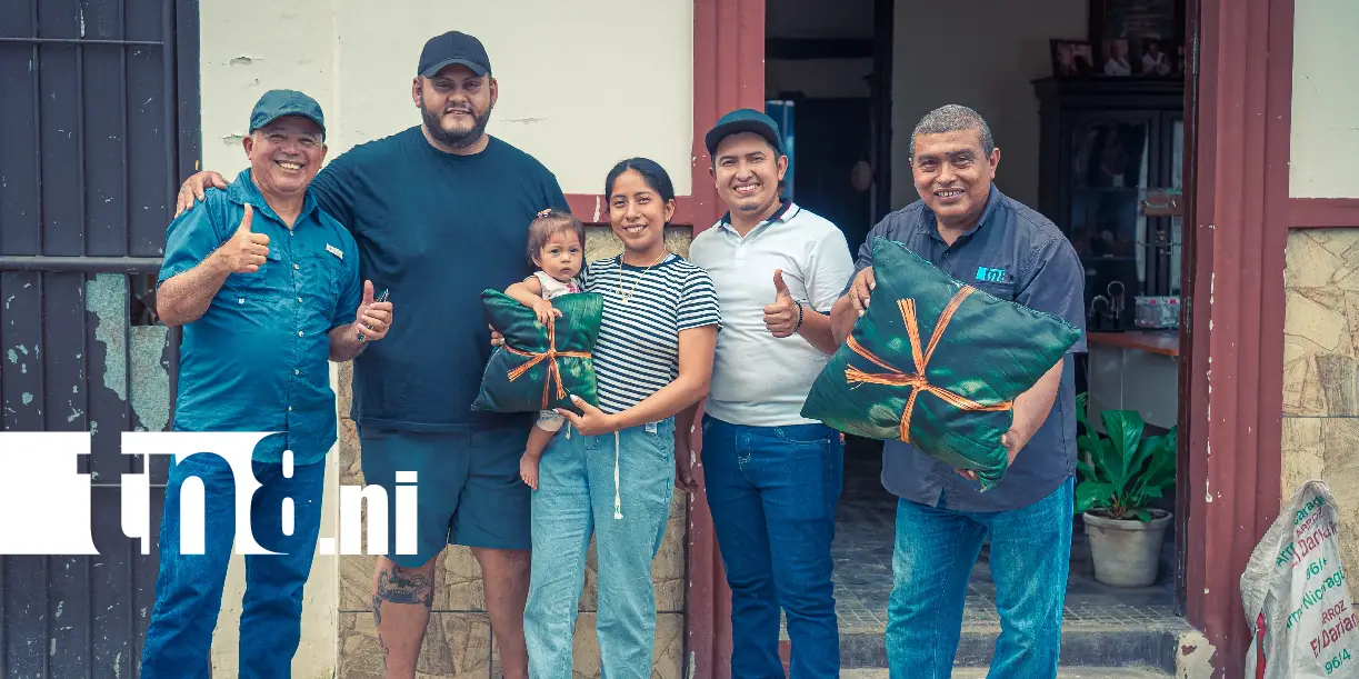 Foto: El nacatamal gigante de Masatepe pesa 10 libras /TN8