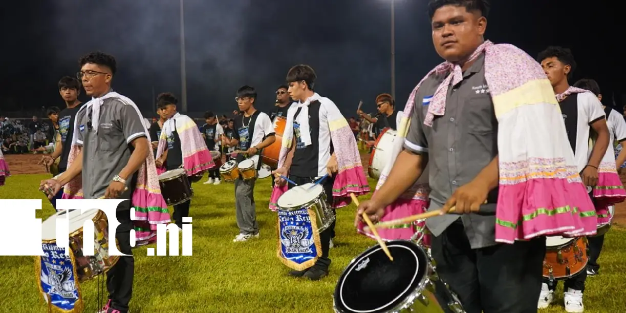 Foto: Madriz vibra al ritmo de tambores, arte y gimnasias rítmicas /TN8