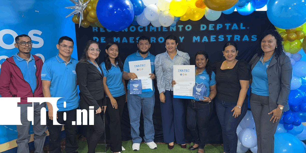 Foto: Chinandega homenajea a docentes de Educación Técnica /TN8