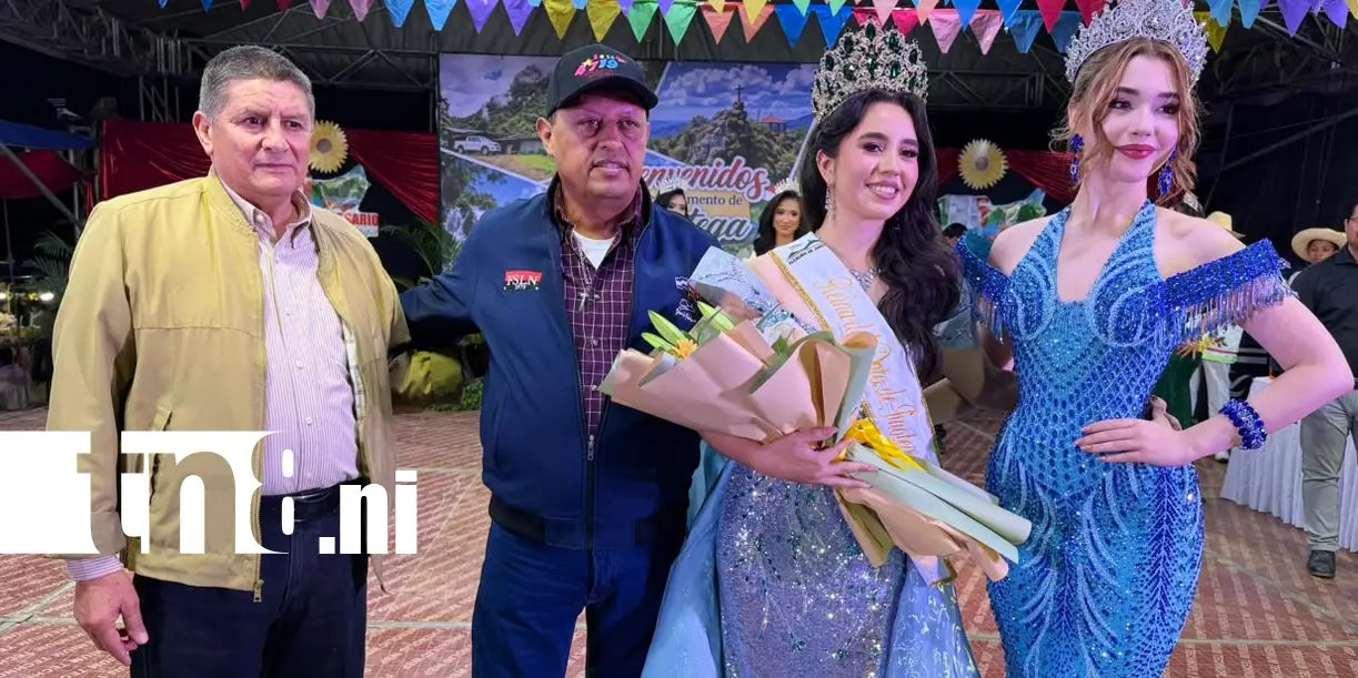 Foto: Diosling Díaz es coronada reina del 135 aniversario de Jinotega /TN8